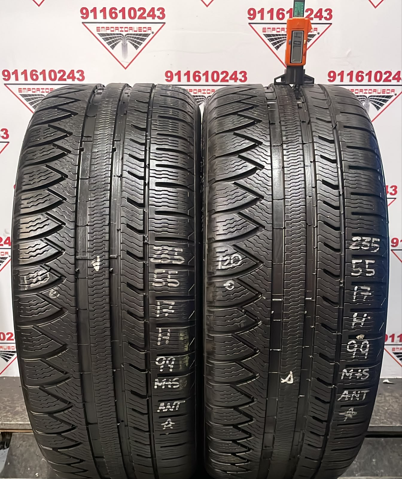 MICHELIN PILOT ALPIN USADO M+S 235/55 R17 99 H